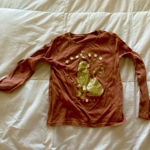 Children’s Place Girls Cheetah Tee Size 5T